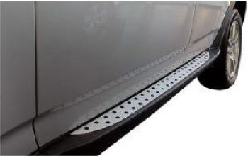 X3 ПОРОГ-ПОДНОЖКА Л+П (КОМПЛЕКТ) OEM STYLE АЛЮМИН BODYPARTS bm0x303-4a0a-n