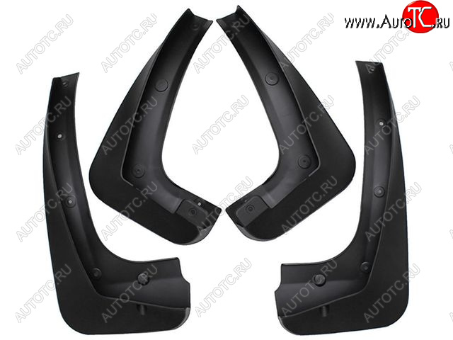 5 849 р. X3 БРЫЗГОВИК ПЕРЕДН КРЫЛА Л+П (КОМПЛЕКТ) + ЗАДН (4 шт) BODYPARTS bm0x307-310-n  с доставкой в г. Керчь