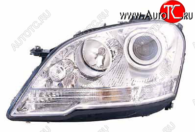 15 699 р. Левая фара (c электрокорректором) DEPO  Mercedes-Benz ML class  W164 (2008-2011) рестайлинг (линзован)  с доставкой в г. Керчь