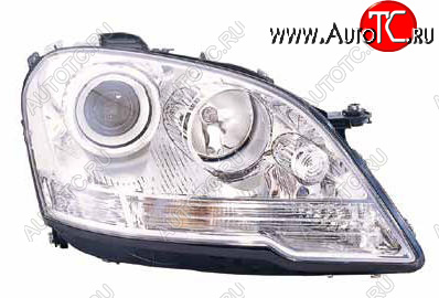 15 699 р. Правая фара (c электрокорректором, линзован) DEPO Mercedes-Benz ML class W164 рестайлинг (2008-2011)  с доставкой в г. Керчь