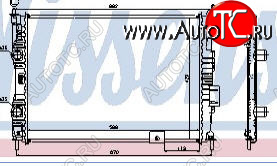 4 099 р. QASHQAI РАДИАТОР ОХЛАЖДЕН 1.6 (см.каталог) BODYPARTS nnqas07-914  с доставкой в г. Керчь