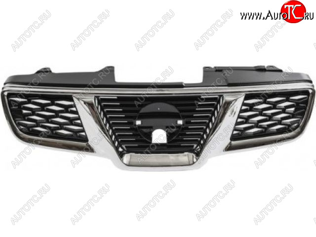 3 599 р. QASHQAI РЕШЕТКА РАДИАТОРА С ХРОМ МОЛДИНГ (Тайвань) СЕРЕБРИСТ GORDON nnqas07-100s  с доставкой в г. Керчь