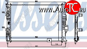 8 999 р. QASHQAI РАДИАТОР ОХЛАЖДЕН 2 (NISSENS) (AVA) (см.каталог) NISSENS nnqas07-910  с доставкой в г. Керчь