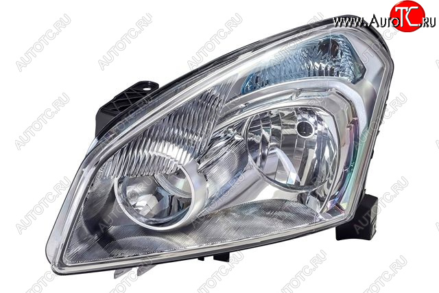 13 499 р. Левая фара (под корректор) DEPO  Nissan Qashqai  1 (2007-2010) дорестайлинг  с доставкой в г. Керчь