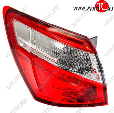 6 699 р. Левый фонарь (диодный) DEPO Nissan Qashqai 1 J10 рестайлинг (2010-2013)  с доставкой в г. Керчь