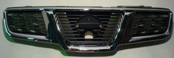 5 299 р. QASHQAI (СМ ФОТО) РЕШЕТКА РАДИАТОРА ТЮНИНГ С ХРОМ МОЛДИНГ (Китай) BODYPARTS nnqas07-103  с доставкой в г. Керчь. Увеличить фотографию 1