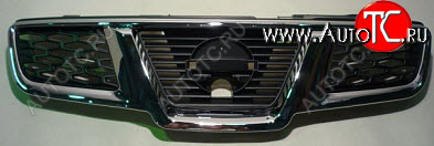 5 299 р. QASHQAI (СМ ФОТО) РЕШЕТКА РАДИАТОРА ТЮНИНГ С ХРОМ МОЛДИНГ (Китай) BODYPARTS nnqas07-103  с доставкой в г. Керчь