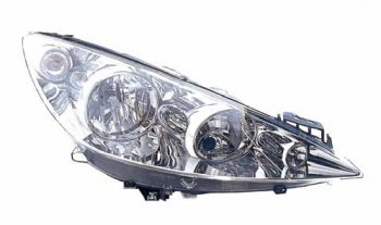 Правая фара (c электрокорректором) DEPO Peugeot 308  T7 (2007-2011) хэтчбек 5 дв. дорестайлинг