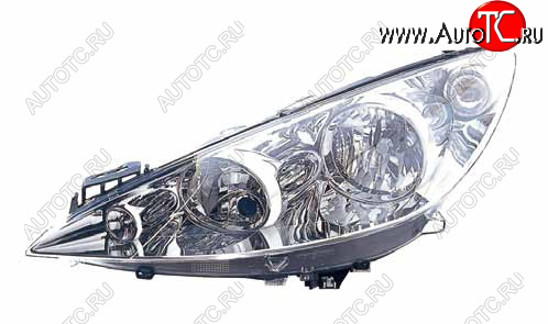 13 699 р. Левая фара (c электрокорректором) DEPO  Peugeot 308  T7 (2007-2011) хэтчбек 5 дв. дорестайлинг  с доставкой в г. Керчь