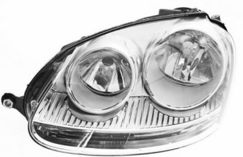 Левая фара (c электрокорректором) DEPO Volkswagen Jetta  A5 (2005-2011) седан