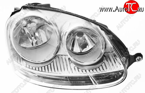 9 249 р. Правая фара (c электрокорректором) DEPO Volkswagen Jetta A5 седан (2005-2011)  с доставкой в г. Керчь