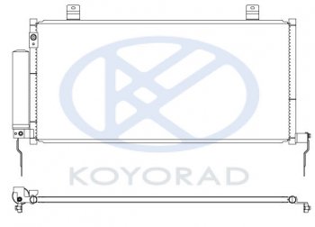 GALANT КОНДЕНСАТОР КОНДИЦ (KOYO) KOYORAD mbgal04-931