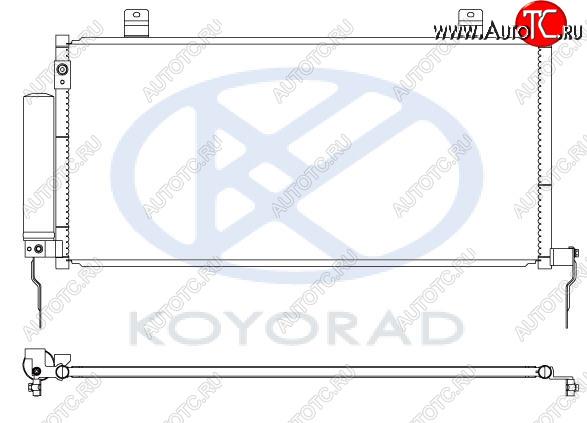 9 399 р. GALANT КОНДЕНСАТОР КОНДИЦ (KOYO) KOYORAD mbgal04-931  с доставкой в г. Керчь