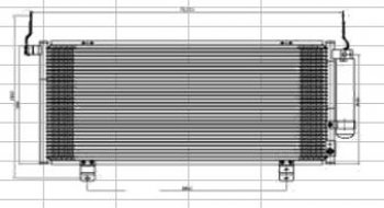 GALANT КОНДЕНСАТОР КОНДИЦ BODYPARTS mbgal04-930
