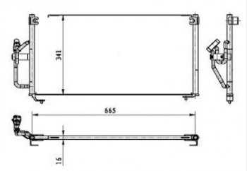 GALANT КОНДЕНСАТОР КОНДИЦ (USA) BODYPARTS mbgal97-931