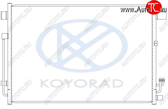 11 399 р. MURANO КОНДЕНСАТОР КОНДИЦ (KOYO) KOYORAD nnmur08-930  с доставкой в г. Керчь