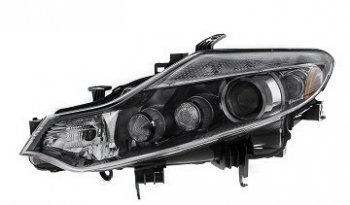 Левая фара (под корректор, ксенон) DEPO Nissan Murano  2 Z51 (2008-2011) дорестайлинг