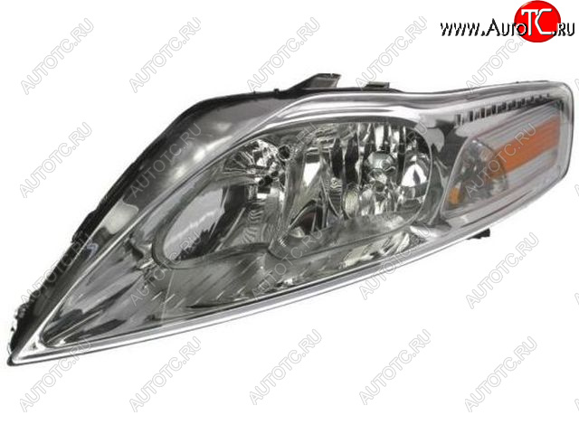 11 499 р. Левая фара (c электрокорректором) DEPO  Ford Mondeo (2007-2010) Mk4,BD дорестайлинг, седан  с доставкой в г. Керчь