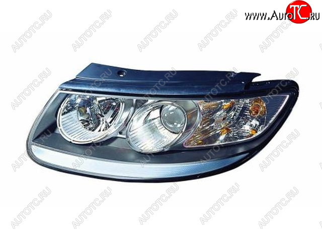 12 749 р. Правая фара (корректор) DEPO  Hyundai Santa Fe  CM (2006-2009) дорестайлинг  с доставкой в г. Керчь