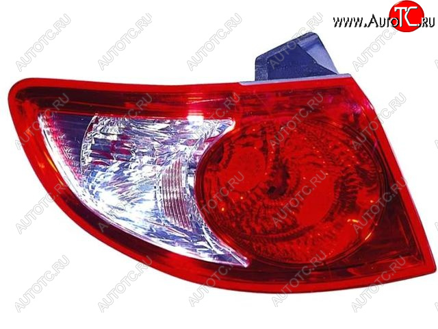 3 699 р. Левый фонарь DEPO  Hyundai Santa Fe  CM (2009-2012) рестайлинг  с доставкой в г. Керчь
