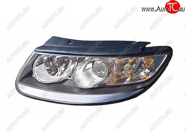 13 799 р. Левая фара (корректор) DEPO  Hyundai Santa Fe  CM (2009-2012) рестайлинг  с доставкой в г. Керчь