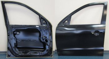 SANTA FE ДВЕРЬ ПЕРЕДН ЛЕВ С ОТВ ПМОЛДИНГ (Китай) BODYPARTS hnsfe06-510-l