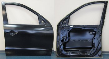 SANTA FE ДВЕРЬ ПЕРЕДН ПРАВ С ОТВ ПМОЛДИНГ (Китай) BODYPARTS hnsfe06-510-r