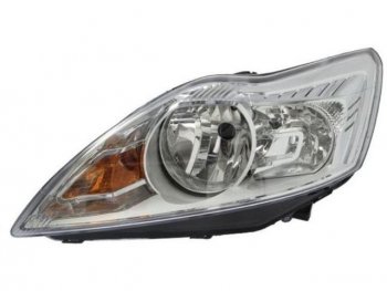 Левая фара (c электрокорректором) DEPO Ford Focus  2 (2007-2011) седан рестайлинг