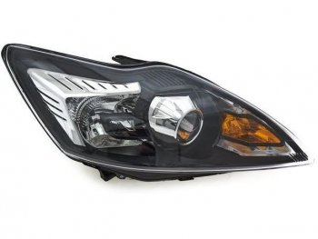 Правая фара (с электрокорректором, ксенон) DEPO Ford Focus  2 (2007-2011) седан рестайлинг