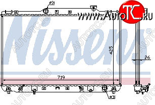 2 189 р. CAMRY (LX ES300) РАДИАТОР ОХЛАЖДЕН AT 2.2 (1 ряд) BODYPARTS tycam92-912  с доставкой в г. Керчь