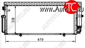8 299 р. IMPREZA КОНДЕНСАТОР КОНДИЦ (см.каталог) BODYPARTS sbimp01-932  с доставкой в г. Керчь