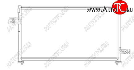 7 499 р. FORESTER КОНДЕНСАТОР КОНДИЦ (см.каталог) BODYPARTS sbfor99-930  с доставкой в г. Керчь