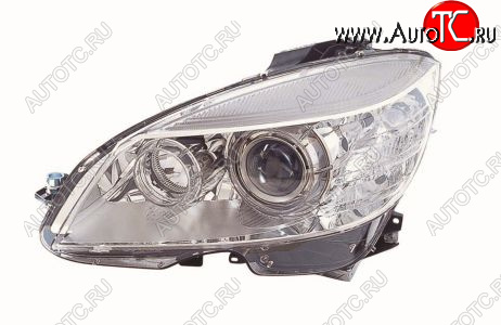 31 549 р. Левая фара (с электрокорректором, ксенон) BodyParts Mercedes-Benz C-Class W204 дорестайлинг седан (2007-2011)  с доставкой в г. Керчь