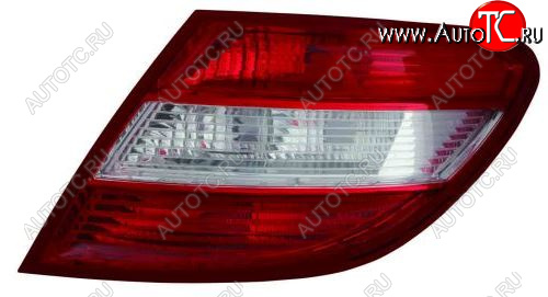 6 599 р. Правый фонарь DEPO Mercedes-Benz C-Class W204 дорестайлинг седан (2007-2011)  с доставкой в г. Керчь