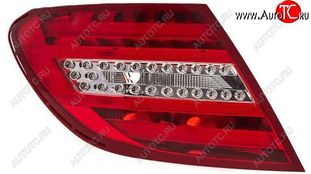 12 449 р. Левый фонарь (диодный) DEPO  Mercedes-Benz C-Class  W204 (2011-2015) рестайлинг седан  с доставкой в г. Керчь