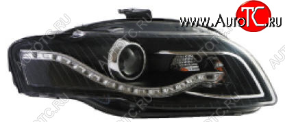 34 699 р. AUDI A4 ФАРА Л+П (КОМПЛЕКТ) ТЮНИНГ (DEVIL EYES) ЛИНЗОВАН БЕЗ КОРРЕКТОР (EAGLE EYES) ВНУТРИ ЧЕРН EAGLE EYES ai0a405-005b-n  с доставкой в г. Керчь