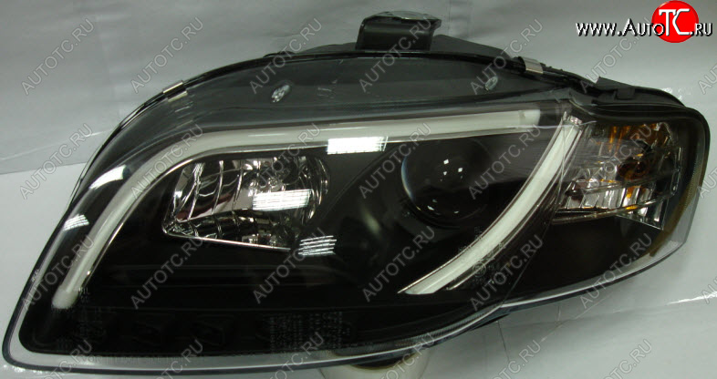 40 949 р. AUDI A4 ФАРА Л+П (КОМПЛЕКТ) ТЮНИНГ ЛИНЗОВАН (DEVIL EYES) С СВЕТЯЩ.СЕКЦИЯМИ РЕГ.МОТОР (SONAR) ВНУТРИ ЧЕРН SONAR ai0a405-006b-n  с доставкой в г. Керчь