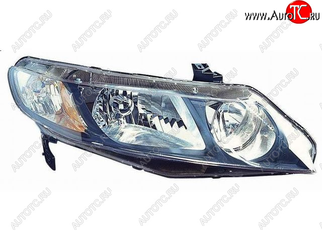 12 199 р. Правая фара (под корректор) BodyParts  Honda Civic  FD (2009-2011) седан рестайлинг  с доставкой в г. Керчь