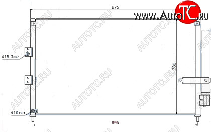 5 799 р. CIVIC КОНДЕНСАТОР КОНДИЦ (СЕДАН) (ХЭТЧБЭК) BODYPARTS hdcvc06-936  с доставкой в г. Керчь