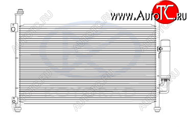 5 949 р. CIVIC КОНДЕНСАТОР КОНДИЦ (ХЭТЧБЭК) (KOYO) (см.каталог) KOYORAD hdcvc06-933  с доставкой в г. Керчь