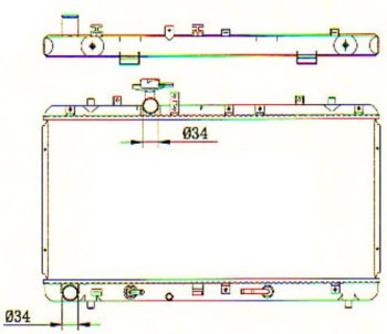 6 549 р. SX-4 РАДИАТОР ОХЛАЖДЕН 1.5 1.6 AT BODYPARTS szsx406-912  с доставкой в г. Керчь. Увеличить фотографию 1