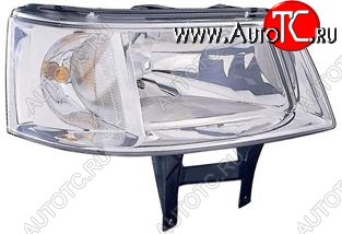 7 899 р. Правая фара (под корректор, одноламповая) DEPO Volkswagen Transporter T5 дорестайлинг (2003-2009)  с доставкой в г. Керчь