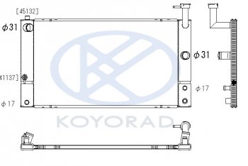 9 999 р. PRIUS РАДИАТОР ОХЛАЖДЕН (вариатор) (KOYO) KOYORAD typri04-910  с доставкой в г. Керчь. Увеличить фотографию 1