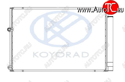 5 999 р. PRIUS КОНДЕНСАТОР КОНДИЦ (KOYO) KOYORAD typri04-930  с доставкой в г. Керчь