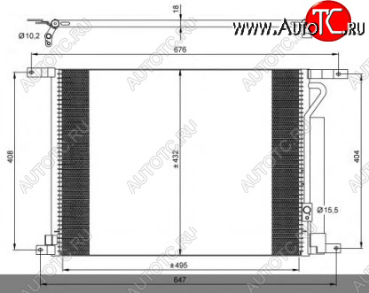 6 899 р. AVEO КОНДЕНСАТОР КОНДИЦ (см.каталог) (СЕДАН) (ХЭТЧБЭК) BODYPARTS cvave08-931  с доставкой в г. Керчь