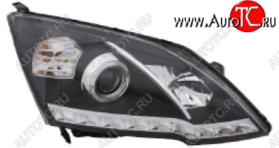 36 999 р. CR-V ФАРА Л+П (КОМПЛЕКТ) ТЮНИНГ ЛИНЗОВАН (DEVIL EYES) С СВЕТЯЩ ОБОДК (EAGLE EYES) ВНУТРИ ЧЕРН-ХРОМ EAGLE EYES hdcrv07-003bh-n  с доставкой в г. Керчь