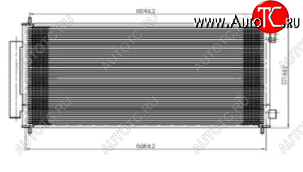 3 069 р. CR-V КОНДЕНСАТОР КОНДИЦ BODYPARTS hdcrv07-930  с доставкой в г. Керчь