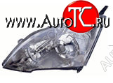 12 449 р. Левая фара (под корректор, линзован) DEPO Honda CR-V RE1,RE2,RE3,RE4,RE5,RE7 дорестайлинг (2007-2010)  с доставкой в г. Керчь
