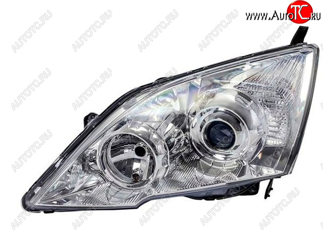 17 349 р. Левая фара (под корректор, линзован) DEPO Honda CR-V RE1,RE2,RE3,RE4,RE5,RE7 дорестайлинг (2007-2010)  с доставкой в г. Керчь