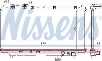 5 699 р. 323 РАДИАТОР ОХЛАЖДЕН MT 1.6 (1 ряд) BODYPARTS mz32394-913  с доставкой в г. Керчь. Увеличить фотографию 1